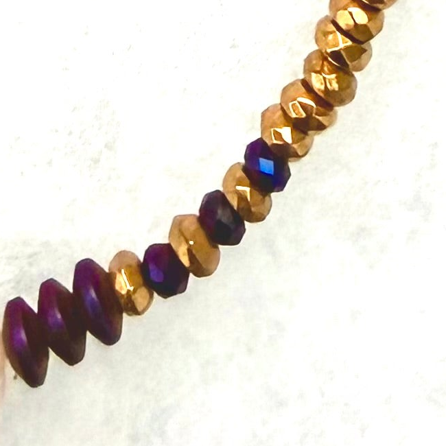 Hematite with Aubergine