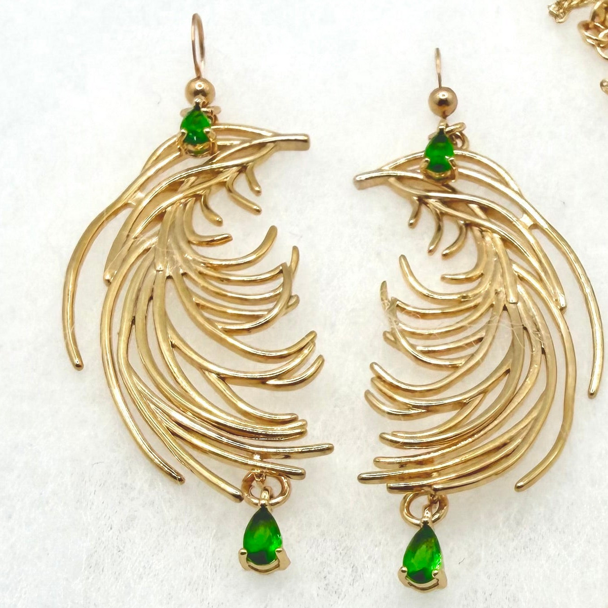 Emerald Feather set